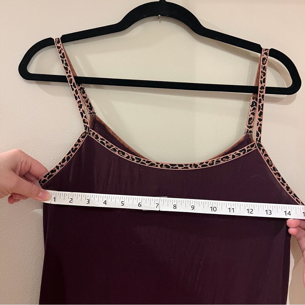 Victoria’s Secret Ribbed Maroon Dress - Picture 5 of 8